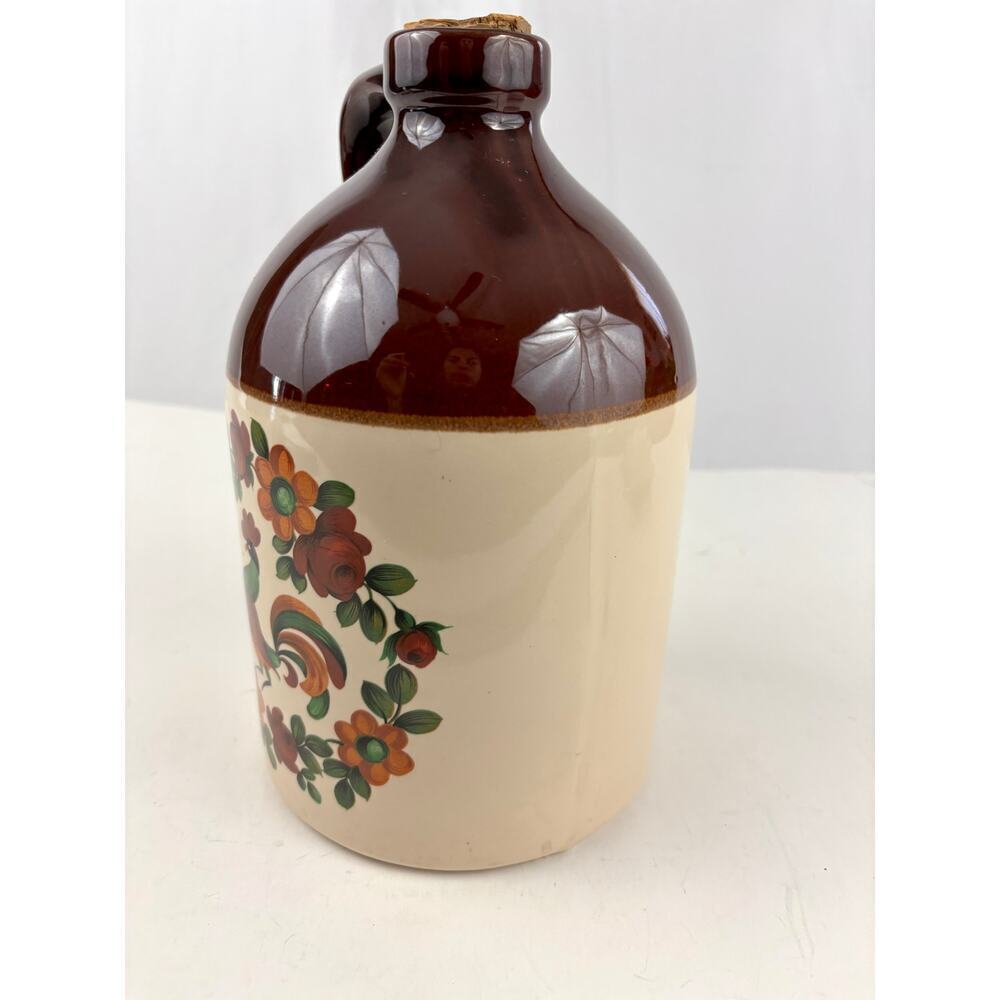 VTG Stoneware Jug Handle - Rooster Design Rustic Farmhouse Decor - Picture 8 of 12